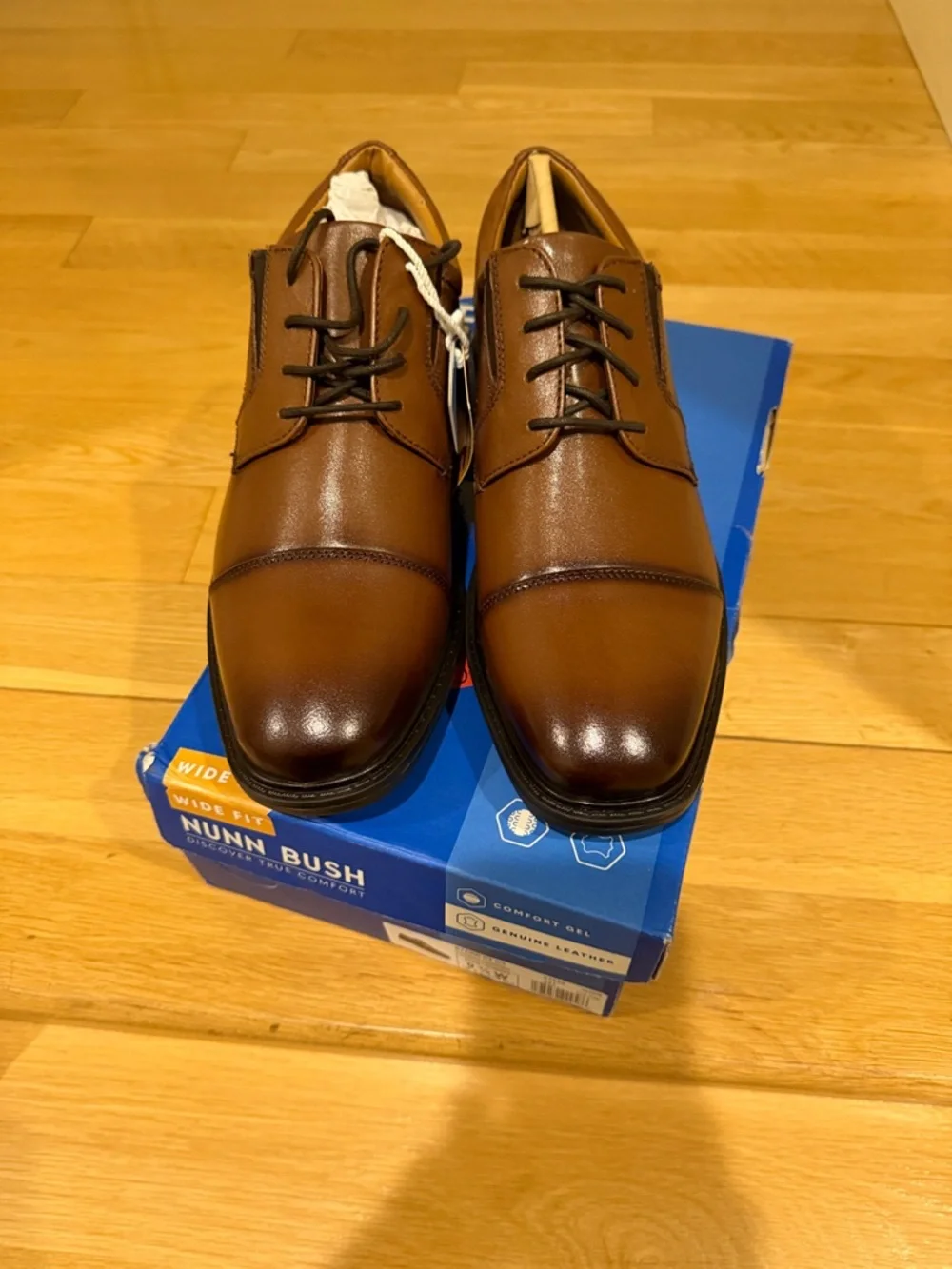 NUNN BUSH men’s Stark Cap Toe Oxford